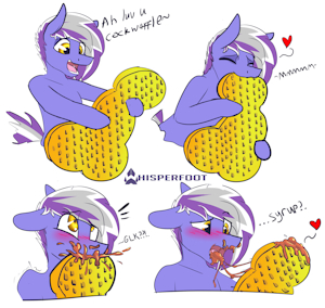 1936697_whisperfoot_1457338_questionable_artist-colon-whisperfoot_oc_oc-colon-berry_frost_ahegao_blushing_cockwaffle_earth_pony_meme_not_a_penis_open_mouth_solo_syrup_tex.png