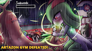 4259517_lumineko_pokepornchallenge_floragato_kirlia_charcadet_sudowoodo_artazon-gym-defeated.jpg