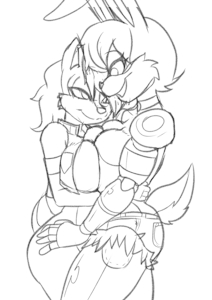 4690463_joykill_sally_acorn_x_bunnie_rabbot_2023_sketch.png