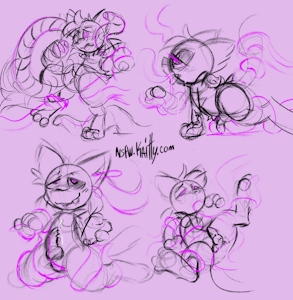 5406905_Kaittycat_kt_comm_sumiwrites_riolu_tentacles_hypnosis_roughsketches.png