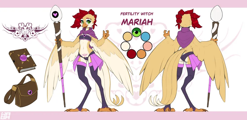 Mariah the Fertility Witch 🧙‍♀️💕 For @anthrobrand.com. Thank you for commissi...