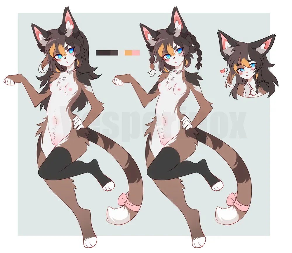 Shy Cat ADOPTABLE OPEN ❤️ SB: 80$ MI: 5$ AB: 130$ (includes little backview) ...