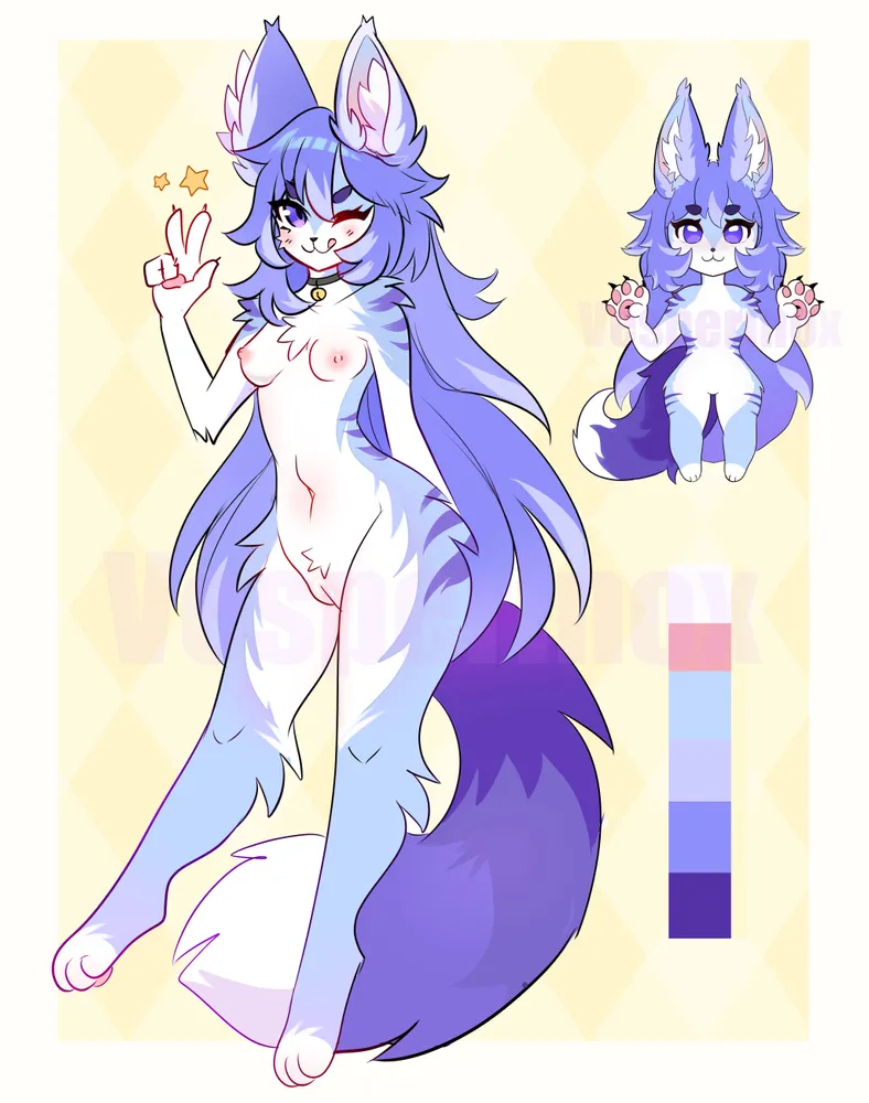 Magic fox! - ADOPT She likes to do magic tricks 💗Price is 65$ ! 💗 comment to ...