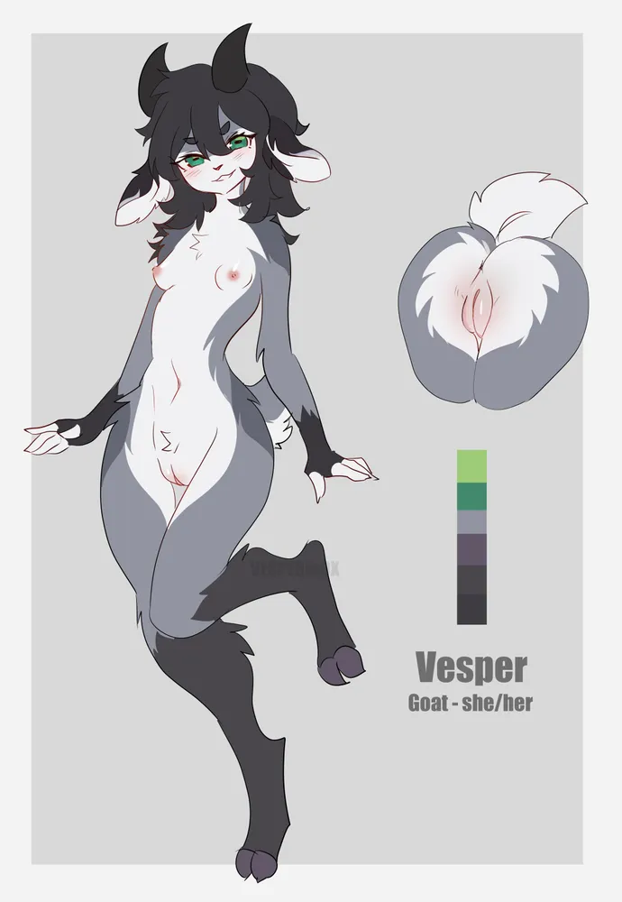 Don't forget about my second sona! ❤️ I'm flat in every universe