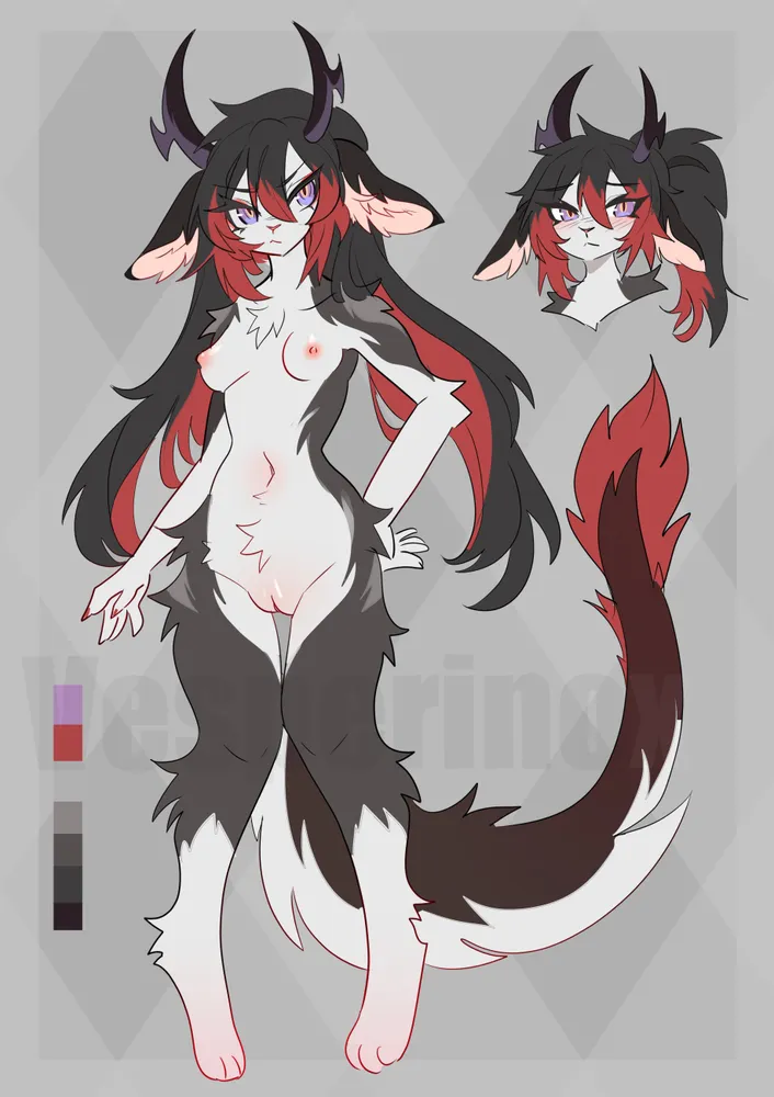 ADOPTABLE OPEN! Bunny - Dragon Hybrid! 🧡 80$ ! DM me to claim I can make a ma...