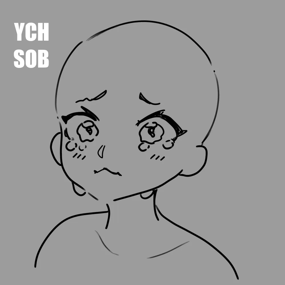 Sobs / YCH open ⭐️ 28$ each slot / DM me to claim Any species, any gender! Ca...
