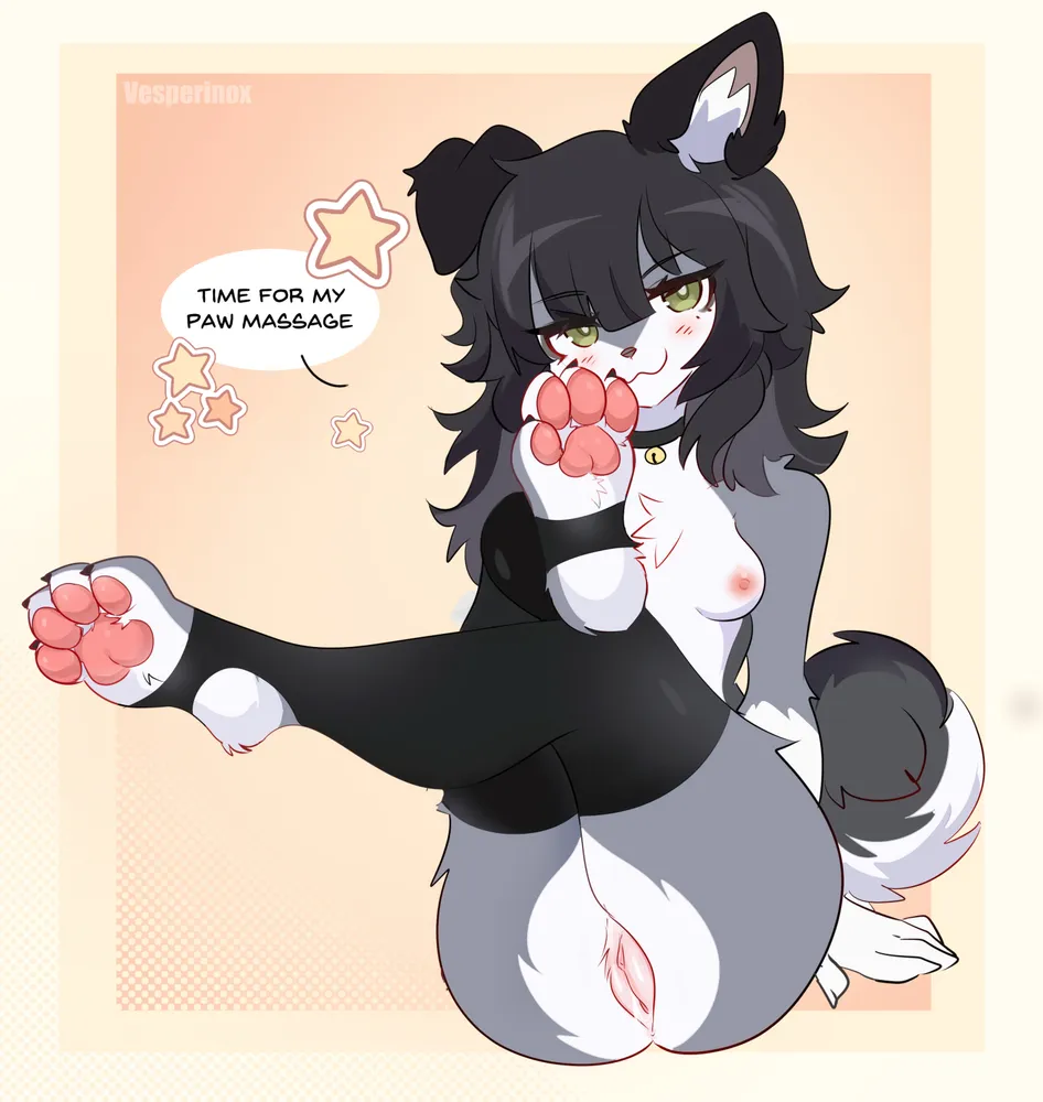 Wanna touch my paws?