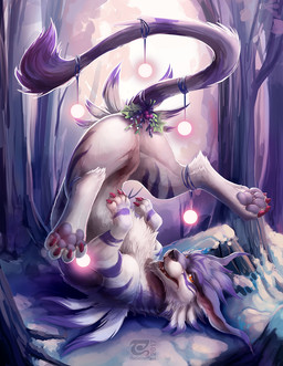4_toes ambiguous_gender cheek_tuft chest_tuft claws detailed_background digit...