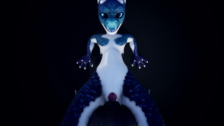 abdominal_bulge anthro anthro_on_anthro dominant duo erection faceless_charac...