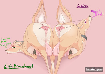 anus ass_up bedroom_eyes begging big_breasts big_teats bit_gag breasts butt c...