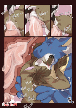 anal anal_penetration anthro anthro_on_feral anthro_penetrated balls bestiali...