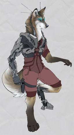 4_toes 5_fingers ambiguous_gender antennae_(anatomy) anthro biped black_nose ...