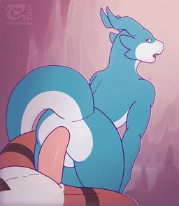 anal anal_penetration anthro anthro_on_anthro anthro_on_bottom anthro_on_top ...