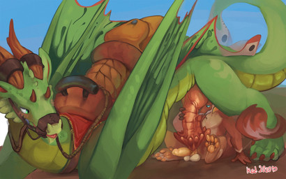 5_fingers 5_toes anthro anthro_on_feral balls bestiality blue_eyes blush brid...