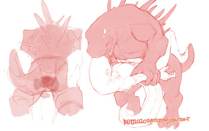 4_eyes anal anal_penetration anthro anthro_on_anthro anthro_penetrated anthro...
