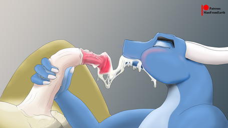 ambiguous_gender animal_genitalia animal_penis anthro blue_body blue_skin bod...