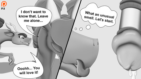 4_fingers animal_genitalia animal_penis anticipation bodily_fluids claws dial...