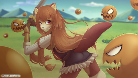 alternate_species anthro breasts brown_body brown_fur brown_hair clothed clot...