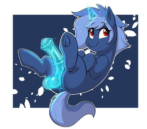 animal_genitalia animal_penis animal_vulva anus blue_body blue_fur blue_hair ...