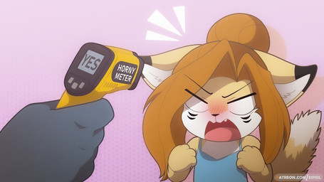 ambiguous_gender angry anthro blue_tail blush boyfriend/girlfriend chibi clot...