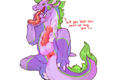 animal_genitalia animal_penis anus balls bodily_fluids butt claws cum cum_on_...