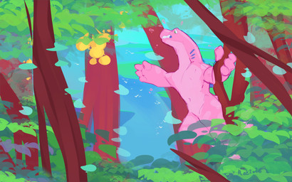 ambient_silhouette anthro blue_fin blue_gills clenched_teeth climbing fin foo...