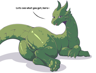 4_fingers 4_toes anus bedroom_eyes big_butt blush blush_lines butt claws curv...