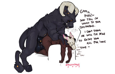 anal anal_penetration anthro anthro_on_anthro anthro_penetrated anthro_penetr...