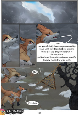 black_nose cloud dialogue duo feral fur jewelry looking_down looking_up neckl...