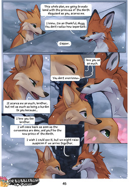 black_nose dialogue duo eyes_closed feral fur jewelry licking looking_at_anot...