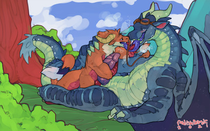 anal anal_penetration anthro anthro_on_feral anthro_penetrated anthro_penetra...