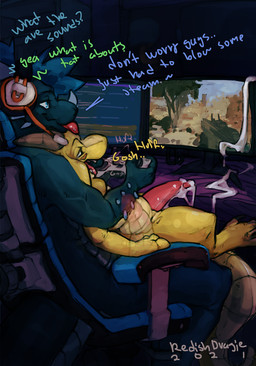 anal anal_orgasm anal_penetration anthro anthro_on_anthro anthro_penetrated a...