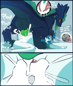 anthro anthro_on_feral anus backsack ball_slap balls bestiality big_balls blu...