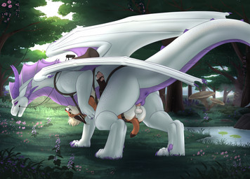 anthro anthro_on_feral anthro_penetrating anthro_penetrating_feral anus balls...