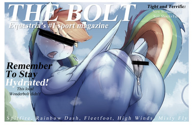 animal_genitalia animal_vulva anus big_butt blue_body blush bodily_fluids bod...