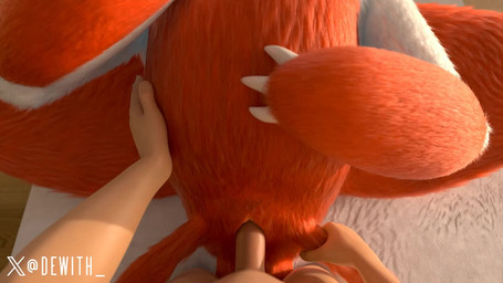 bed bedroom bestiality claws clitoris detailed_background duo female female_o...