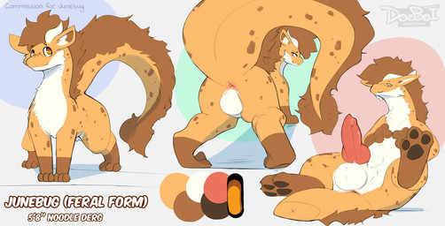 3_fingers 3_toes animal_genitalia animal_penis anus backsack balls belly blus...