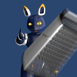 4_fingers anthro blue_body breasts cheese_grater featureless_breasts featurel...