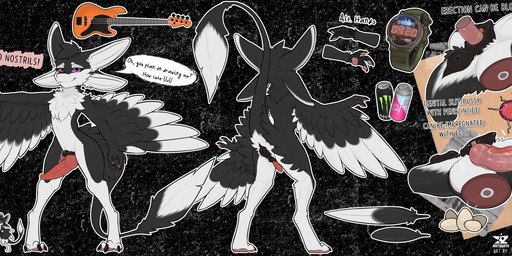 3_fingers 3_toes 4_ears abdominal_bulge alcohol angry animal_genitalia animal...