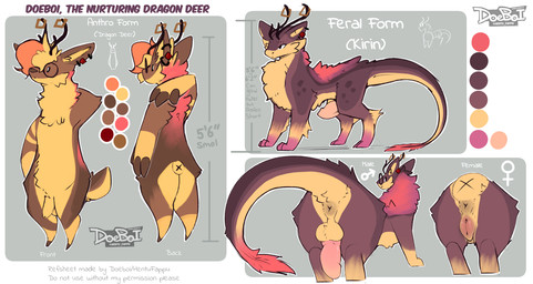 animal_genitalia animal_penis animal_vulva anthro antlers anus canine_genital...