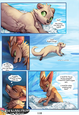 big_ears brown_nose clenched_teeth dialogue feet feral fur green_eyes membran...