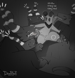 bestiality blowjob_contest blowjob_face dialogue fellatio feral genitals grou...