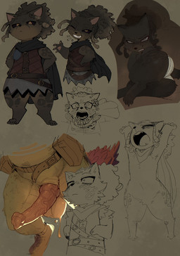 animal_genitalia animal_penis anthro balls biped black_nose black_sclera blus...