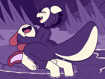 affectionate anthro anthro_on_anthro anthro_penetrated anthro_penetrating ant...