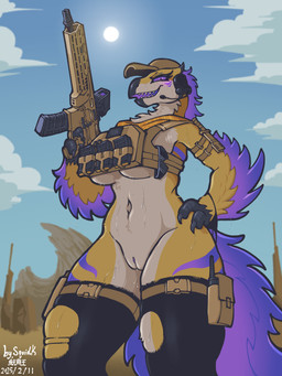 anthro army assault_rifle assault_vest bad_trigger_discipline big_breasts bip...