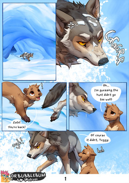 ambiguous_gender bodily_fluids claws cross-popping_vein dialogue duo feral fu...