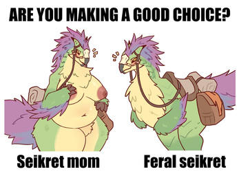 anthro areola blush breasts claws countershading feathers female feral fur gr...
