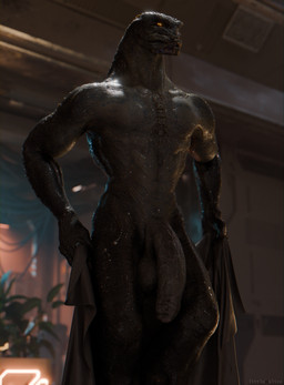 big_penis flaccid foreskin genitals inside male not_furry penis solo standing...
