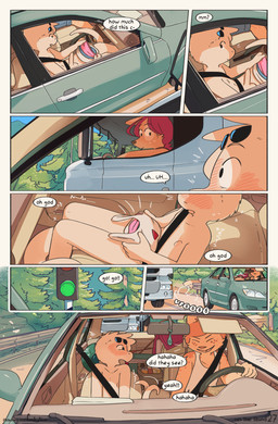 ambiguous_gender anthro balls being_watched biped cabover_truck car casual_er...