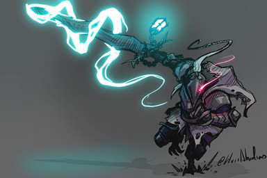 anthro armor chain charging clothing cyan_lights emanata gauntlets gloves glo...